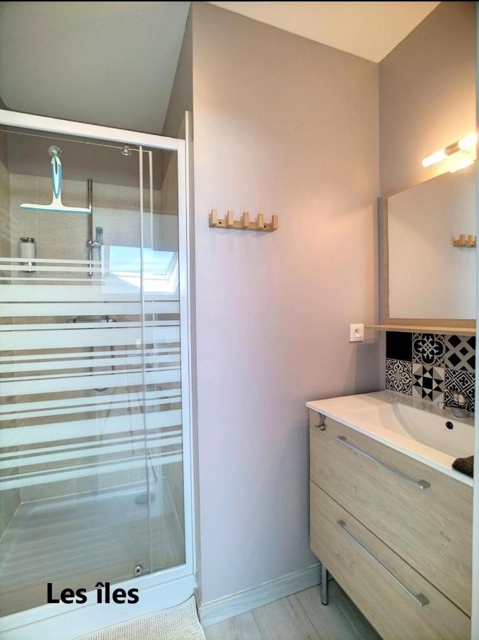 Beau Duplex Et Studio Proche De La Mer Donville les Bains Bagian luar foto