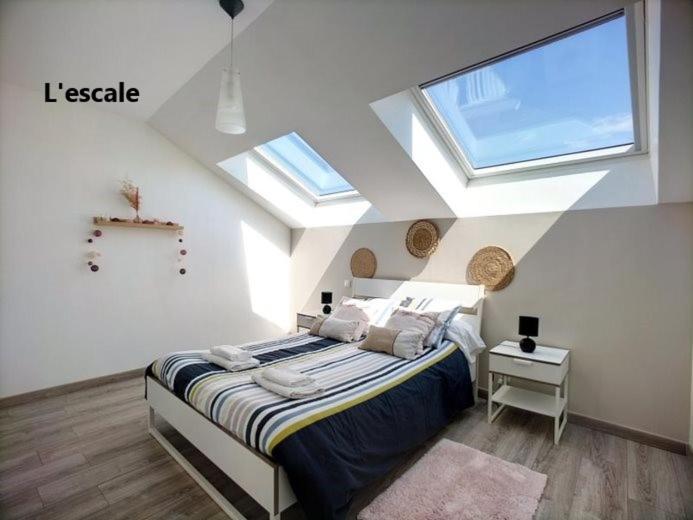 Beau Duplex Et Studio Proche De La Mer Donville les Bains Bagian luar foto